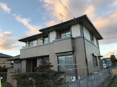 浜松市南区米津町(外壁塗装工事）