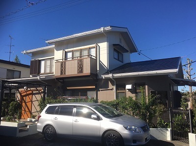 浜松市北区細江町中川 （外壁塗装・屋根塗装・雨漏り調査・修繕）