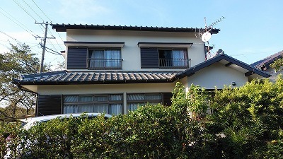 浜松市北区都田町 （外壁塗装・軒天張替え・雨樋交換・雀口漆喰）