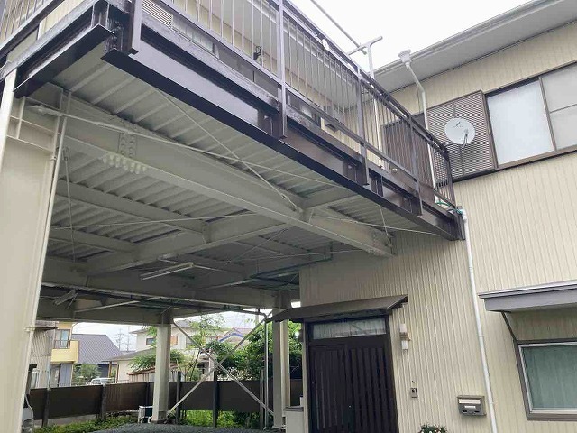 浜松市中央区三方原町 (鉄骨塗装工事）