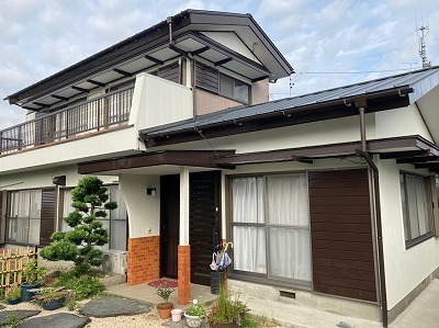 浜松市北区三方原町(外壁塗装工事・屋根リフォームカバー工法）