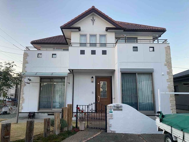 浜松市中央区桜台 (外壁塗装工事/防水工事）