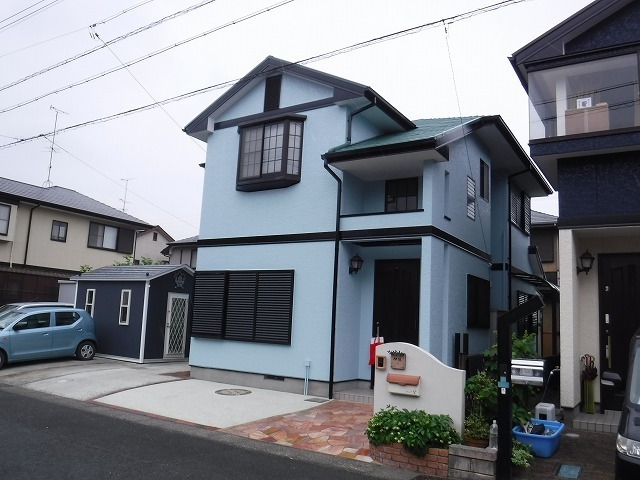 浜松市中区高丘東 （外壁塗装　屋根塗装　幕板交換）