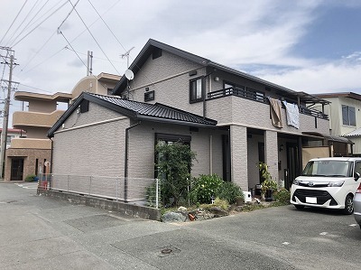 浜松市中区上島(外壁塗装・屋根塗装・基礎保護塗装)