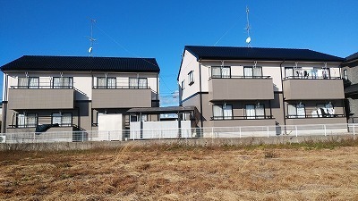 浜松市北区三幸町 （アパート外壁塗装）