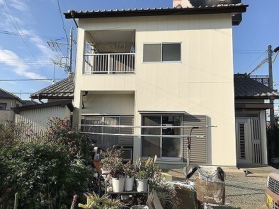 浜松市北区初生町 (外壁塗装工事・玄関ドアリフォーム）